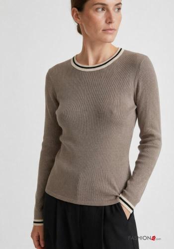 Lässiges Strickpullover