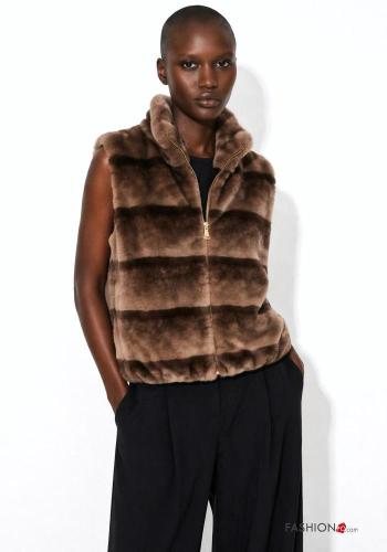 Ecological Fur Gilet