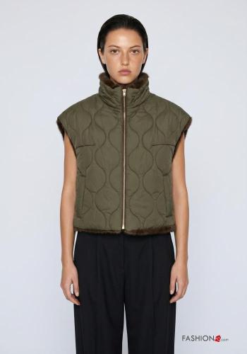 reversible Ecological Fur Gilet