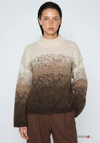 Pull en Mélange de Laine