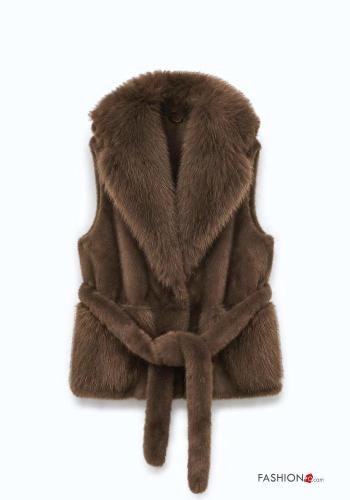 Ecological Fur Gilet