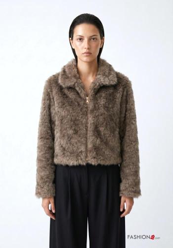 Cappotto in Pelliccia ecologica - ph 1