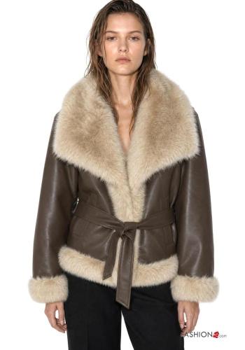 Cappotto in Pelliccia ecologica - ph 1
