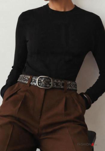 Ceinture en Cuir Véritable