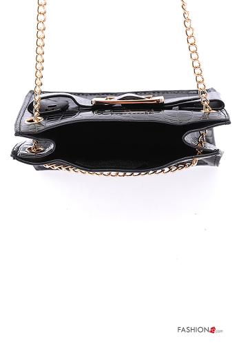 Ceinture Effet croco avec portefeuille avec chaîne - ph 5