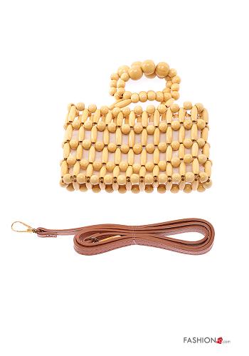 Bolso con cremallera con bandolera