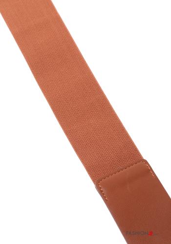 Cintura ecopelle con fibbia con elastico - ph 2