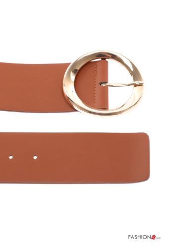 Cintura ecopelle con fibbia con elastico - ph 3