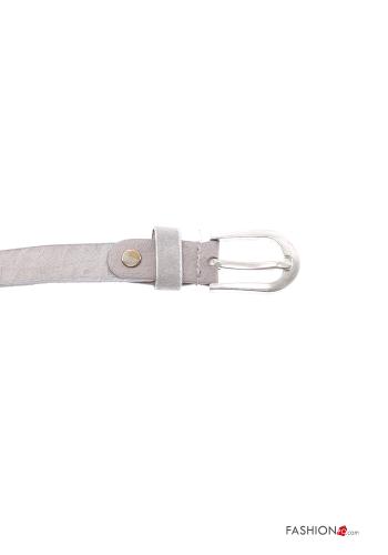 Ceinture en Cuir Véritable avec boucle - ph 1