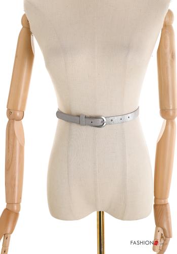 Ceinture en Cuir Véritable avec boucle - ph 4