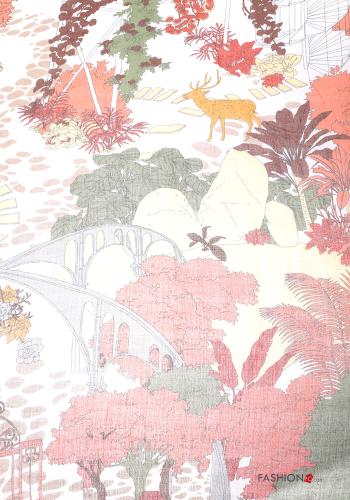 Foulard Fantasia naturale - ph 2