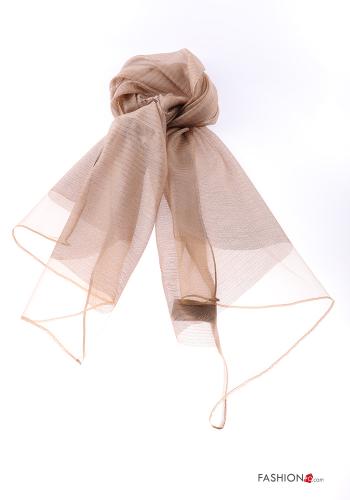 Streifenmuster Lurex Schal