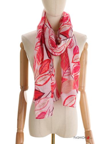 Bufanda Estampado de hojas - ph 1