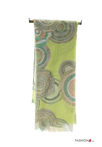 Écharpe lurex Padrão Estampado - ph 2