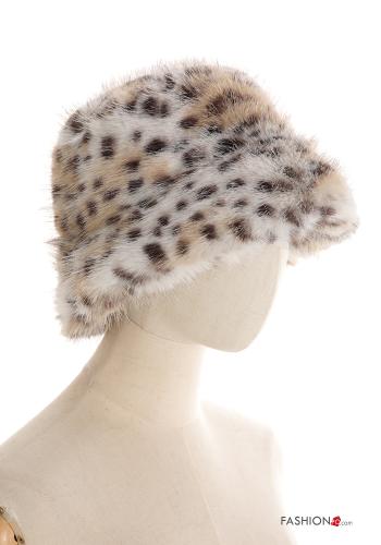 Cappello pelliccia sintetica Fantasia animalier - ph 2