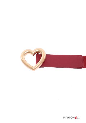 heart motif Belt