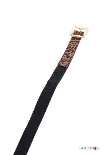 Ceinture Imprimé animalier avec élastique - ph 2