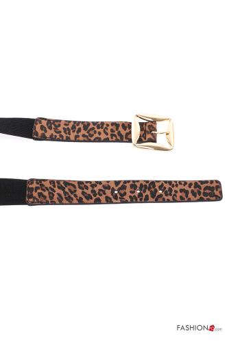 Ceinture Imprimé animalier avec élastique - ph 3
