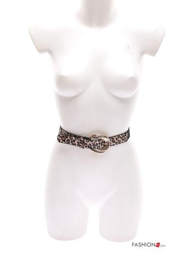 Tiermuster mit schnalle Gürtel mit gummizug - ph 4