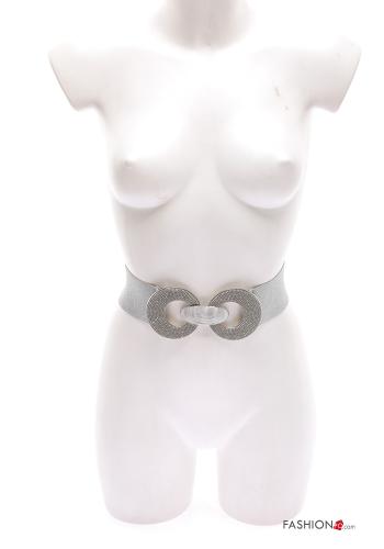 Cinturón con brillantes con elástico - ph 4