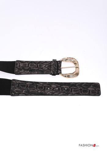 Ceinture avec boucle Imprimé animalier avec élastique - ph 3