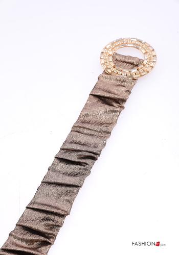 Gürtel mit Strasssteinen mit gummizug - ph 2