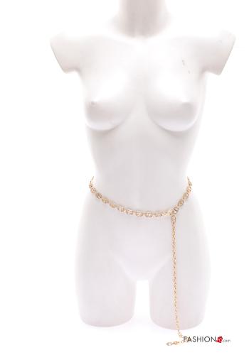 Ceinture ajustable avec strass - ph 4