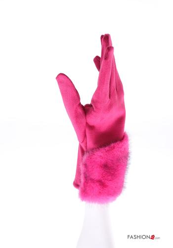 Guanti pelliccia sintetica - ph 4