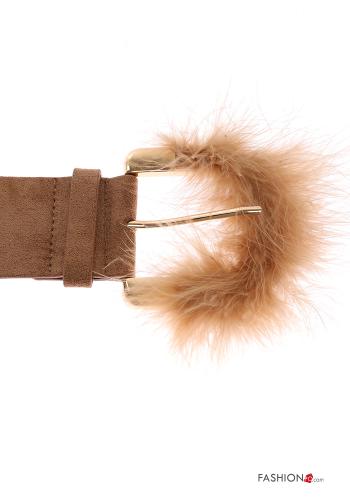 faux fur Belt - ph 1