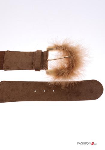 faux fur Belt - ph 3