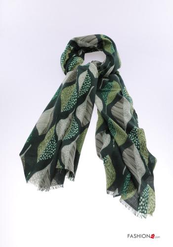 Blätterdruck Schal
