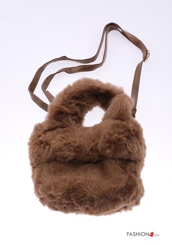 Bolsa de mano piel sintética con bandolera - ph 1
