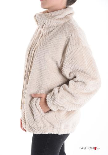 Jacket Rollneck with zip with pockets - ph 3