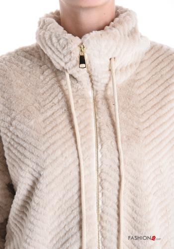 Jacket Rollneck with zip with pockets - ph 4