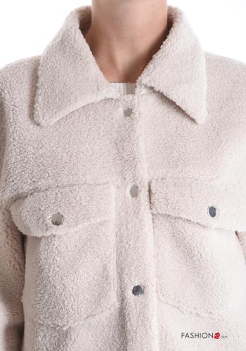 Jacke mit Knöpfen mit Taschen - ph 4