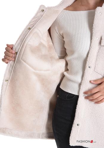 Jacke mit Knöpfen mit Taschen - ph 6