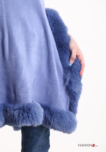 faux fur Poncho - ph 4