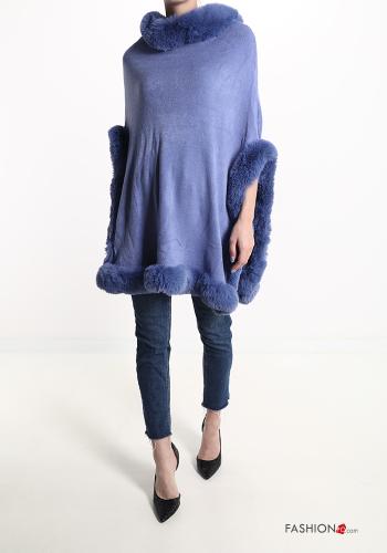 faux fur Poncho - ph 5