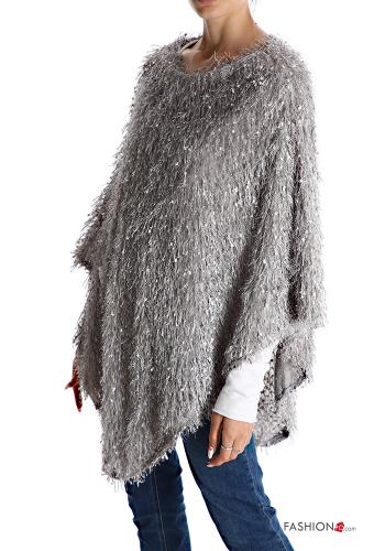 Poncho with fringe - ph 3