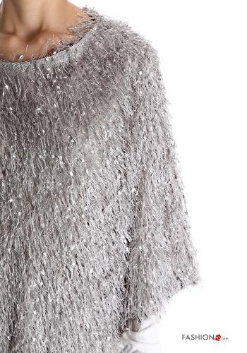 Poncho with fringe - ph 4