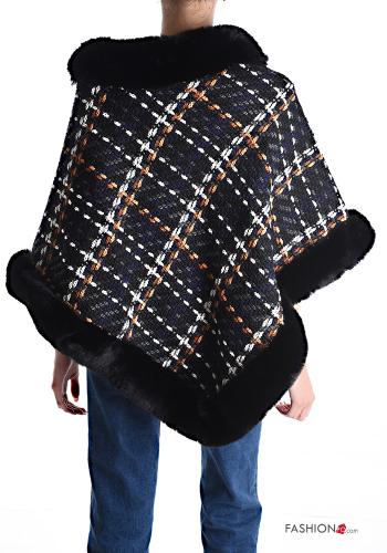 Poncho fourrure synthétique - ph 2