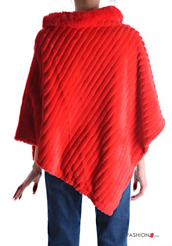 Poncho pelliccia sintetica - ph 2