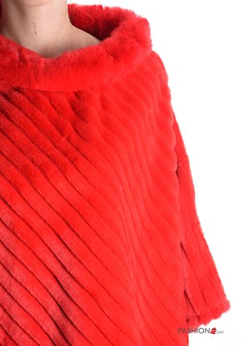 Poncho pelliccia sintetica - ph 4