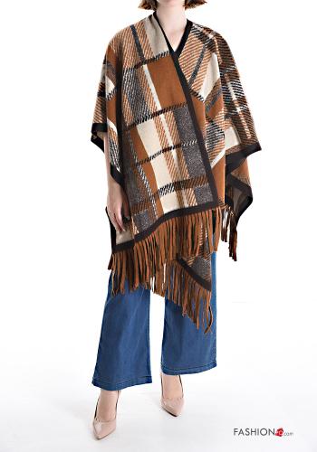 Mantella Fantasia tartan con frange - ph 5