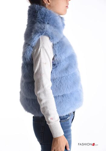 ärmellos Jacke Rollkragen- mit Reißverschluss - ph 3
