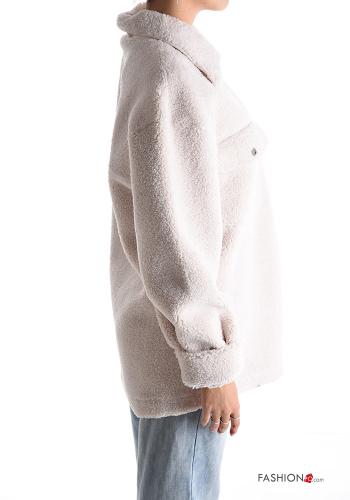 Giacca Teddy Bear con bottoni con tasche - ph 3