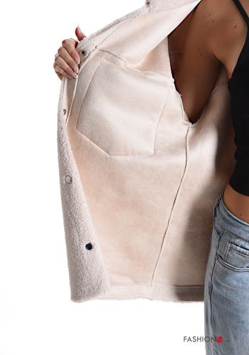 Giacca Teddy Bear con bottoni con tasche - ph 6
