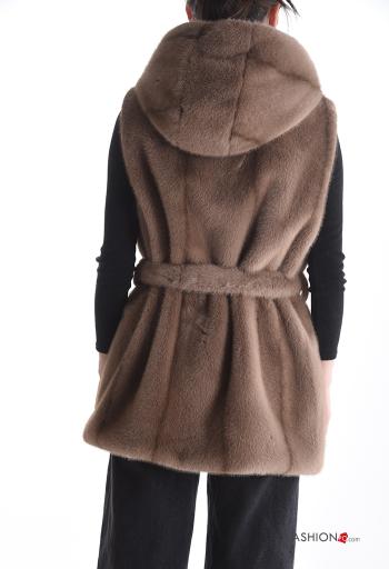 Smanicato con tasche con cappuccio - ph 2