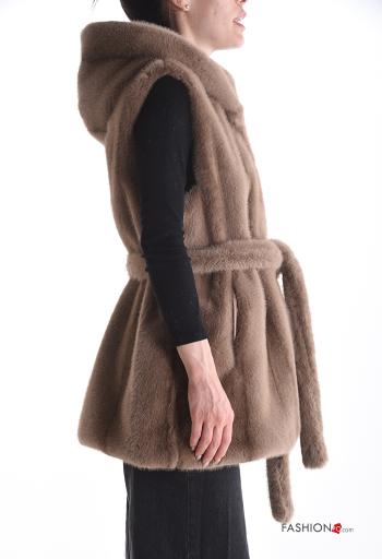Smanicato con tasche con cappuccio - ph 3