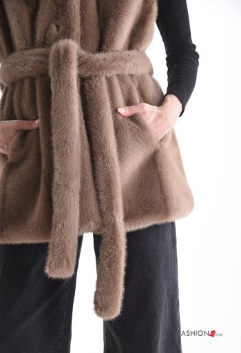 Smanicato con tasche con cappuccio - ph 4